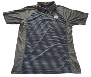 EBONITE Holloway Blue & Gray MEN'S BOWLING Polo Shirt/Jersey XL