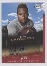 2015 Sage Hit Auto Red John Crockett #A32 Auto 08aq