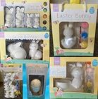 Easter bunny paint your own craft ceramic ornament, egg cup - Great for children