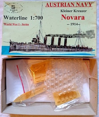HP Models WW I WL KK 003 K.u.K. Marine Kleiner Kreuzer S.M.S. Novara 1:700