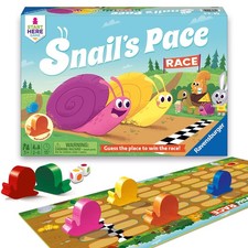 Ravensburger Snail's Pace Race Game for Ages 3 - Kids' Educational Racing Game