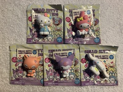 Sanrio Hello Kitty & Friends Blind Figure Packs Series 2 Easter X5 Lot W/ Kuromi