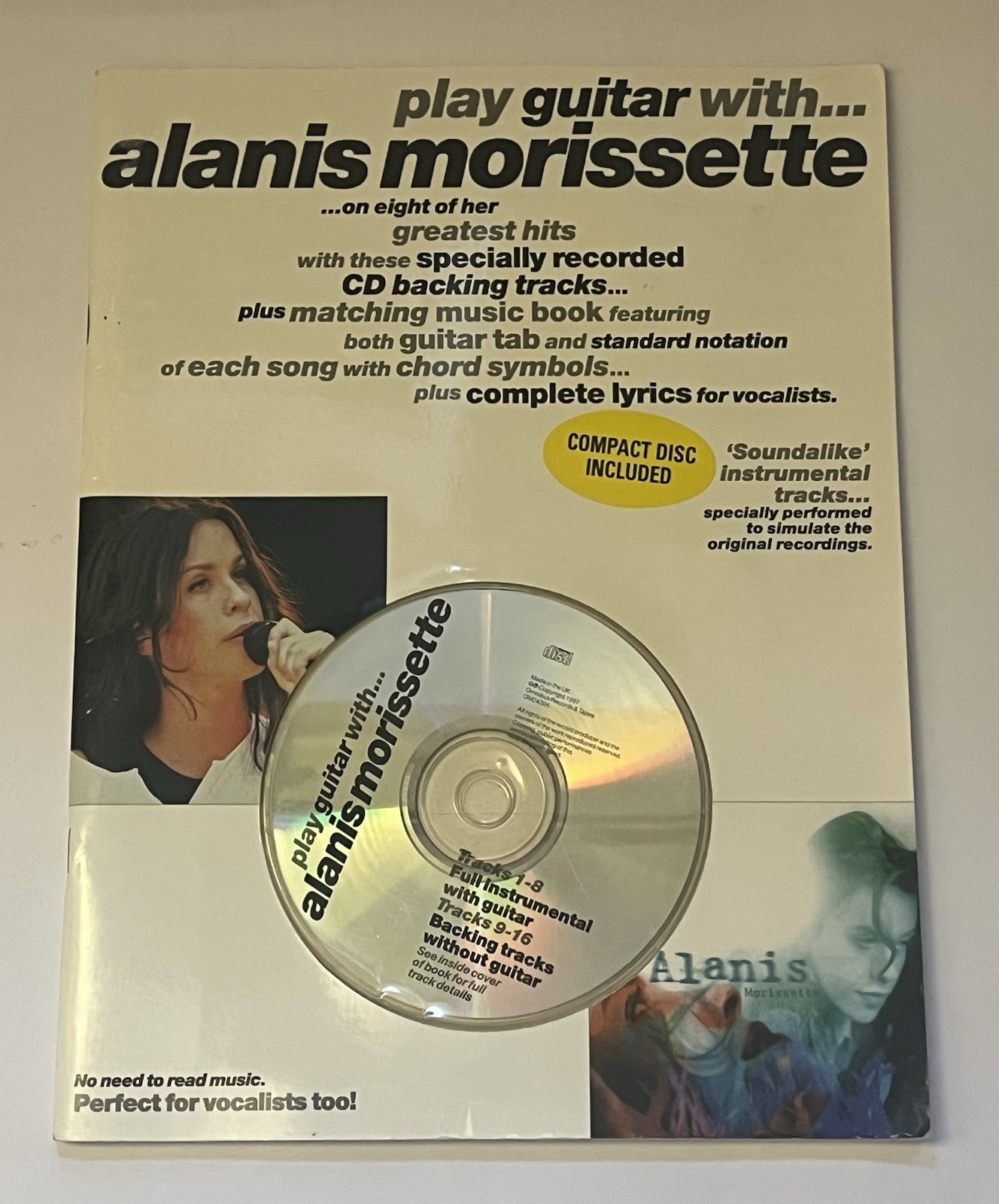 Play Guitar with Alanis Morissette by Peter Evans (Paperback, 1997) with CD