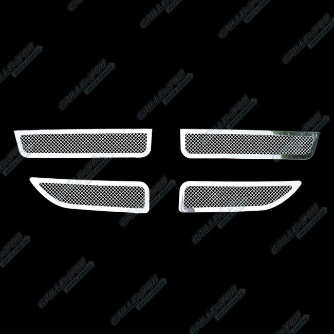 For 2011-2020 Dodge Grand Caravan Main Upper Stainless Chrome Mesh Grille Insert - Image 2 of 3