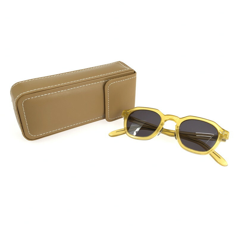 YELLOWS PLUS Grant Sunglasses for Men - Celluloid Edition 
