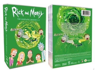Rick and Morty : Complete Series, Season 1-8 (DVD , 16-Disc Box Set)new