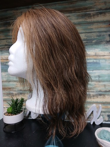 7" x 8" Upgrade Courtney Mono Top Human Hair Topper Uniwigs Human Burmese Hair