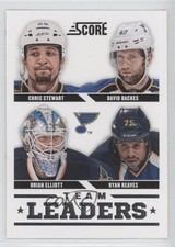 2013 Score Team Leaders Chris Stewart David Backes Brian Elliott Ryan Reaves 0q5