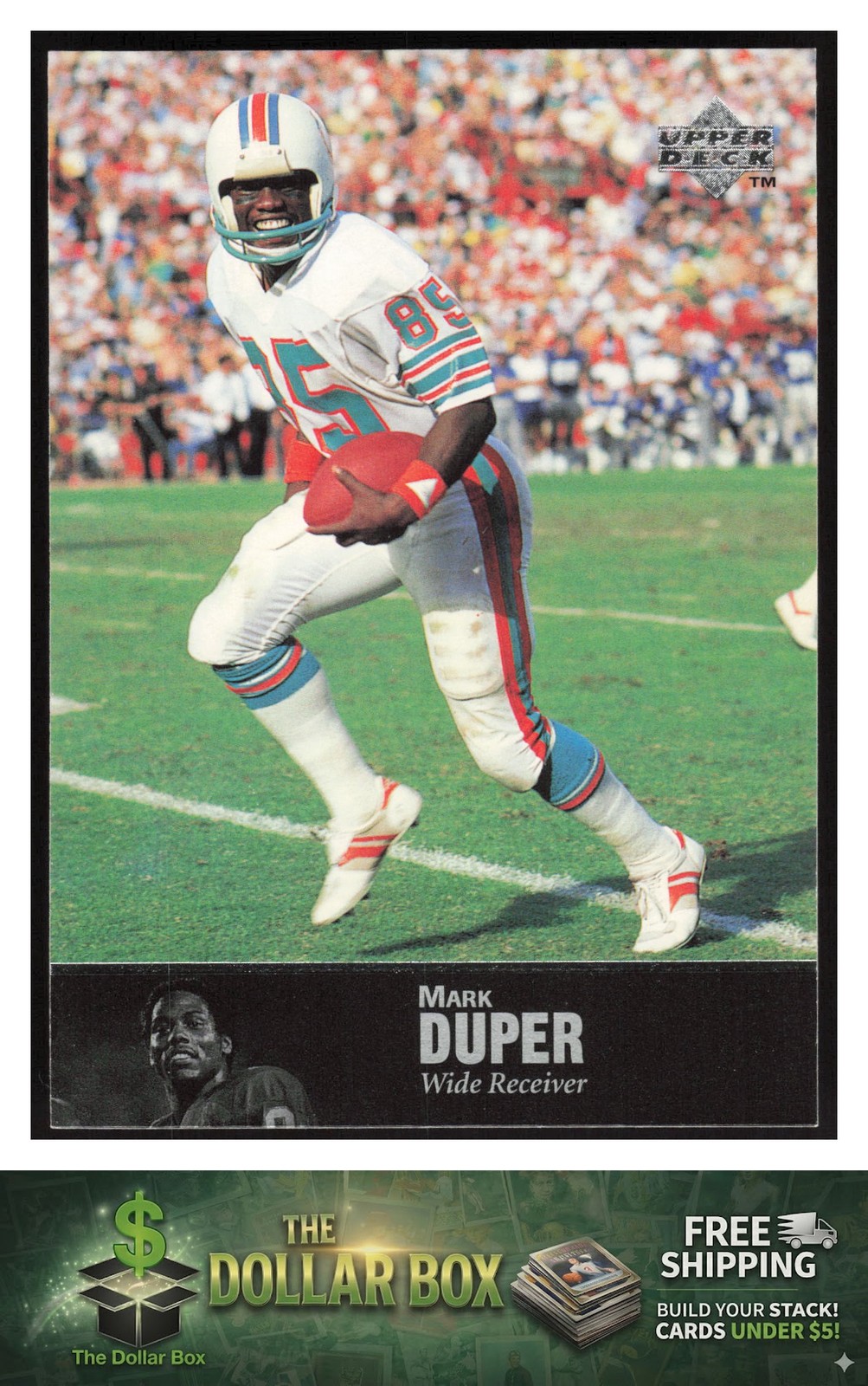 1997 Upper Deck Legends #55 Mark Duper - Miami Dolphins