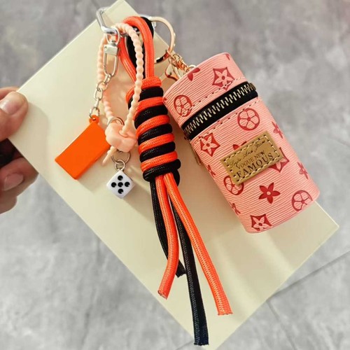 Luxury Pendant For AirPods 4 Pro Fashion Card Wallet Keyring Charm Lipstick Bag - Picture 30 of 43