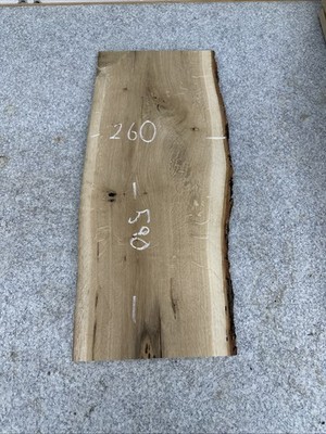 Eichenbretter, ofengetrocknete Eiche, gehobelte massive Eiche, 590-260-20 mm