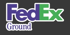Fedex Ground Decal Car Truck SUV Laptop Package Sticker Courier Graphic