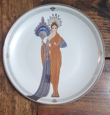 ハウス オブ エルテ フランクリンミント アールデコ ATHENA プレート House of Erte Franklin Mint Limited Edition Art Deco Porcelain