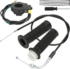 Throttle Cable Twist Grip Assembly for 49cc-100cc Gas Motorized Bikes