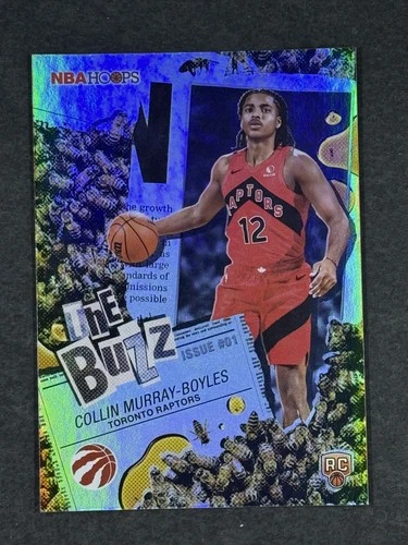 COLLIN MURRAY-BOYLES RC THE BUZZ INSERT #TB-9 TOPPS NBA HOOPS 2025-26