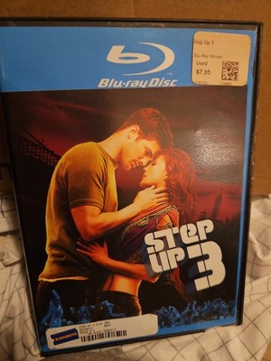 Step Up 3 (Blu-ray, 2010) Rick Malambri, Adam G. Sevani Blockbuster Copy Bluray 