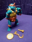 Teenage Mutant Ninja Turtles Vintage Storage Shell Michelangelo Figure Playmates