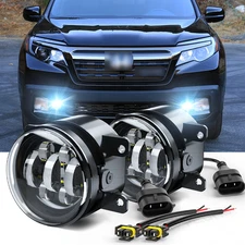 Front Bumper Clear lens fog Light driving Lamp For Hodan Ridgeline 2017-20