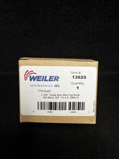 4 Pack Weiler 2-3/4&Prime; x 5/8&Prime;-11 Carbon Steel Wire Knot Cup Brush Angle Grinders