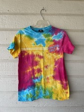 Santa Cruz Womanss Tie-Dye Logo Double-Sided ...