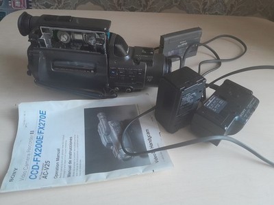 Vintage Sony Handycam CCD-FX270E,Video 8.