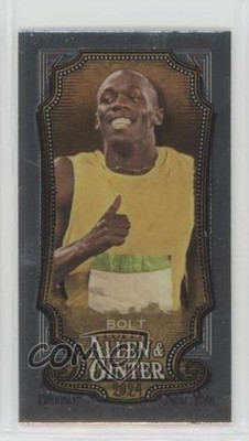 2024 Topps Allen & Ginter Mini Black Border Usain Bolt #208 Rookie RC us8