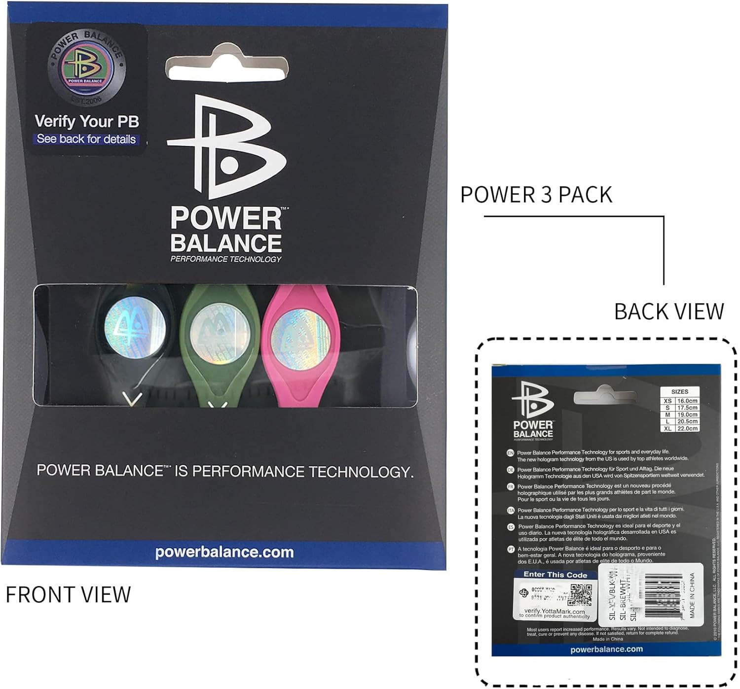 the Original Genuine Performance Wristband, Silicone Rubber Wristbands Bracelets