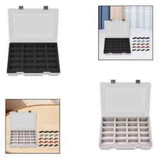 1/64 Model Cars Storage Case with 20 Compartments Sturdy Dustproof Portable