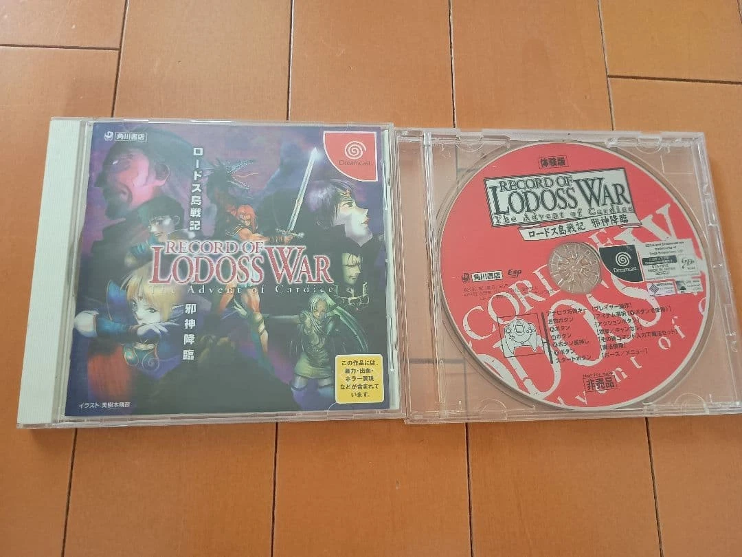 Sega Dreamcast Record of Lodoss War Video Games for sale | eBay