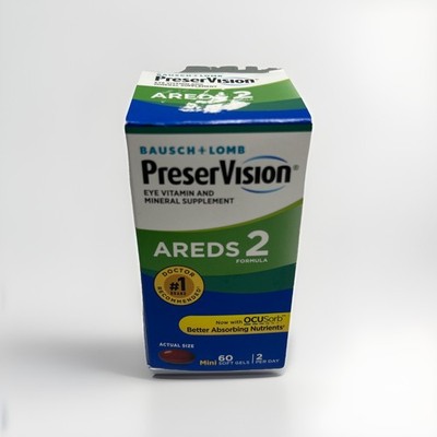 PreserVision AREDS 2 Formula 60 Mini Soft Gels Exp 10/2026
