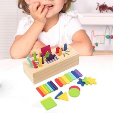 Wooden Play Set Preschool Learning Toy Parent Child Interactive Accessories