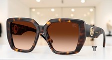 BURBERRY BE4471F 300274 Dark Havana Brown Gradient 54 mm Women's Sunglasses