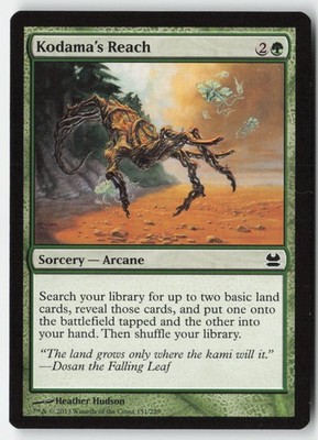 MTG - Kodama's Reach #151 - Regular - MMA Modern Masters
