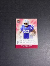 2006 Fleer Ultra Edgerrin James Postseason Performers GU Patch Card #UPP-EJ