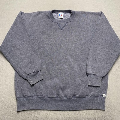 Vintage Russell Athletic Sweatshirt Mens XL Blue Made USA Crewneck Fleece 90s