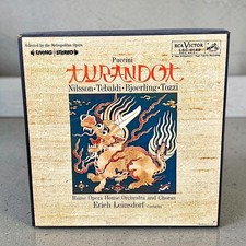 VTG RCA Living Stereo Puccini Turandot LSC-6149 Shaded Dog 3LP Box Set Nilsson