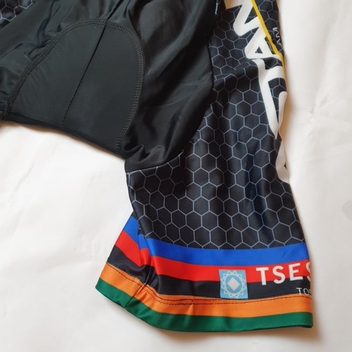 Astana Pro Team Mens Cycling Bib Shorts Small - Picture 2 of 9