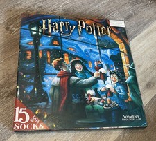 Harry Potter Hedwig 15 Days of Socks Advent Calendar -Women's Shoe Sizes 4-10