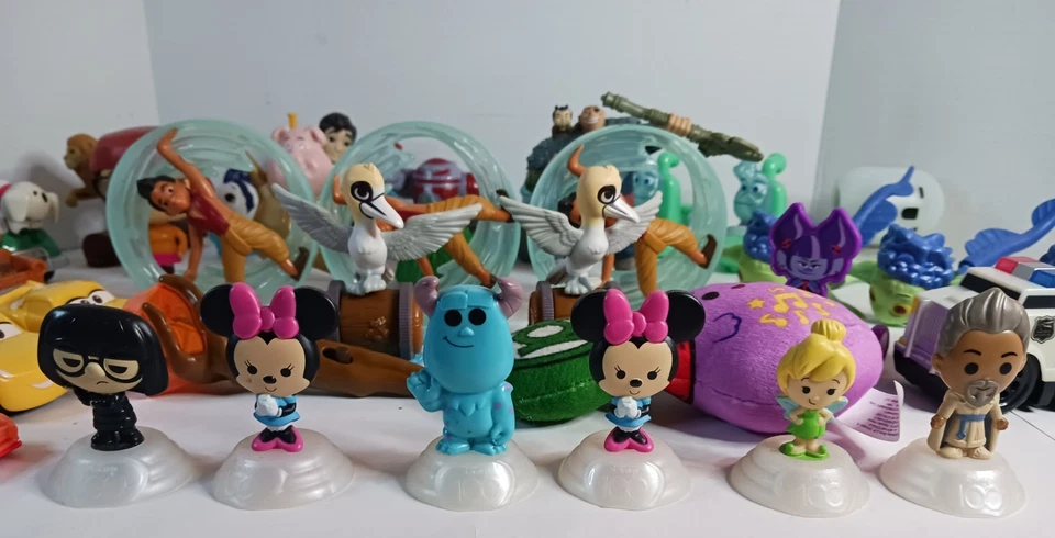 Lote de 40 juguetes de comida para niños años 90 - 2020 Mc D's BK Carl's Jr Wendy's Sonic etc... Foto 2 de 4