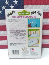Vintage NES Sesame Street Countdown w/ box manual & sleeve
