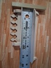 Dollhouse Wall SHELVES Lot 6c Handcrafted Wood shelving 1:12 Kitchen Bath Decor — photo 5