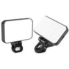 1pc Selfie Light with Clip Rechargeable Portable LED Light Clamp Clip On Phone