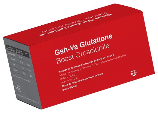 Integratore GSH-VA Glutatione Boost | 30 Stick Orosolubili Alta Qualità