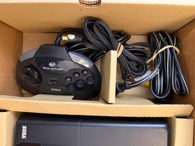 SEGA Saturn Console w/Box - CIB - Tested - Authentic