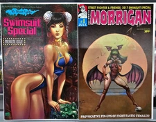 Street Fighter & Friends 2016 2017 Swimsuit Special Morrigan Chun-Li Comic Udon