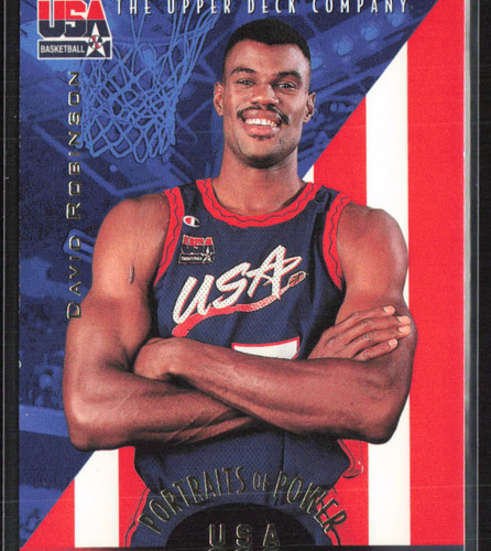 1996 Upper Deck USA #56 David Robinson - Bild 1 von 2