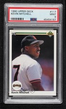 1990 Upper Deck Kevin Mitchell #117 PSA 9 MINT 0nr3