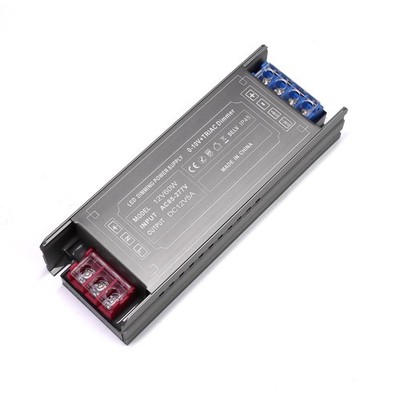 Dimmable LED Driver,60 Watts Power Supply 85V-277V AC to 12V DC Converter,Qui...