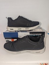 Skechers Men's Glide Lite Pacer Shoes - BLACK Sz-10.5 .