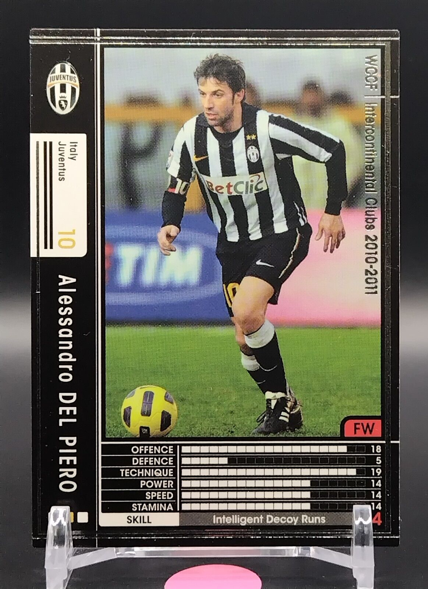 Alessandro DEL PIERO Panini Card WCCF Intercontinenta| Clubs From